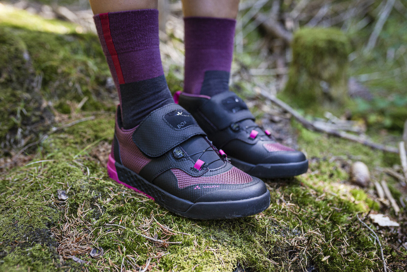 VAUDE Chaussettes Laine Toute l'Année noir