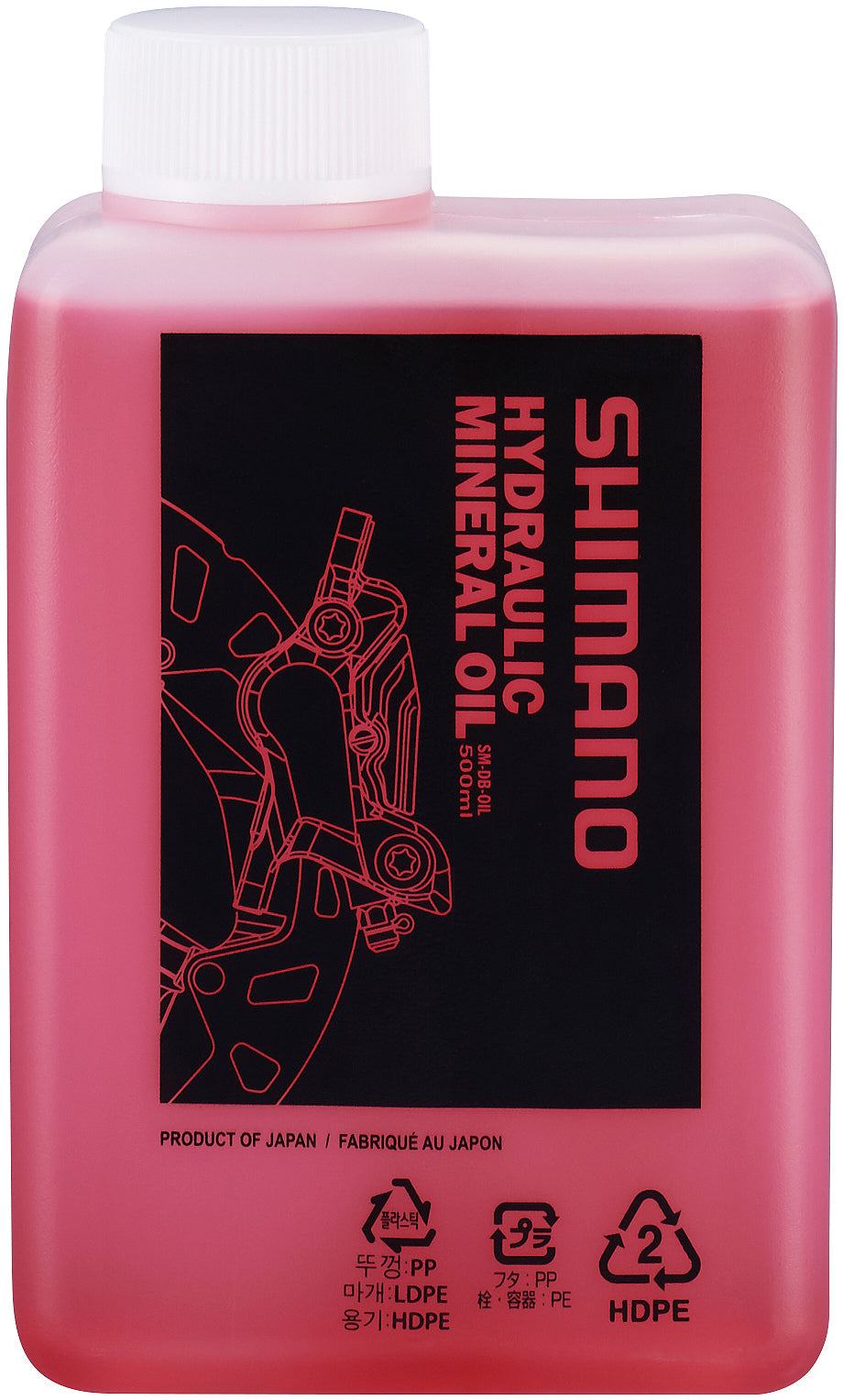Huile minérale Shimano pour freins à disque 500ml