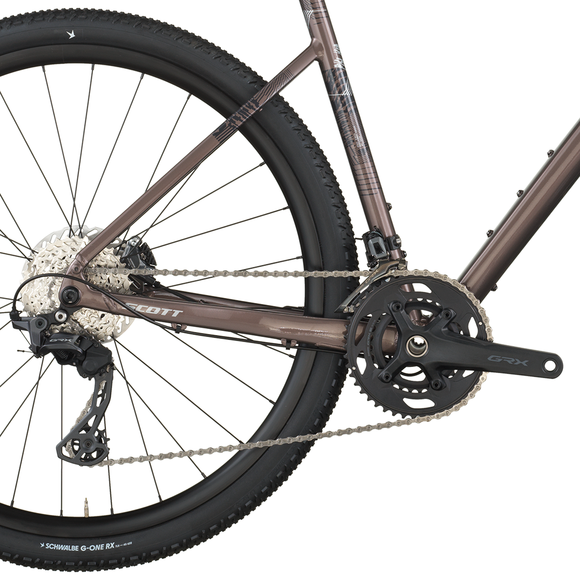 Scott Speedster Gravel Team prune gris