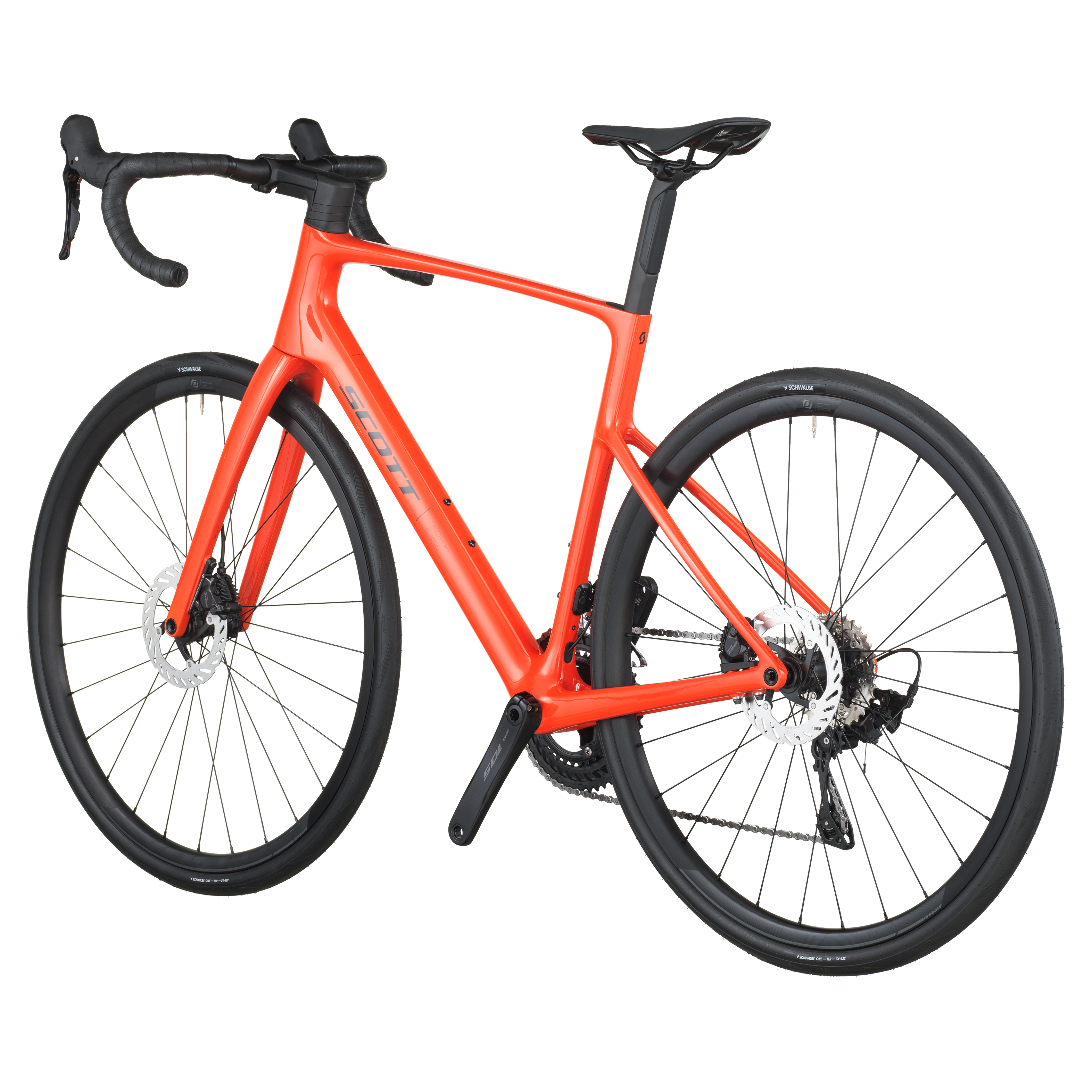 Scott Addict 50 orange flamme