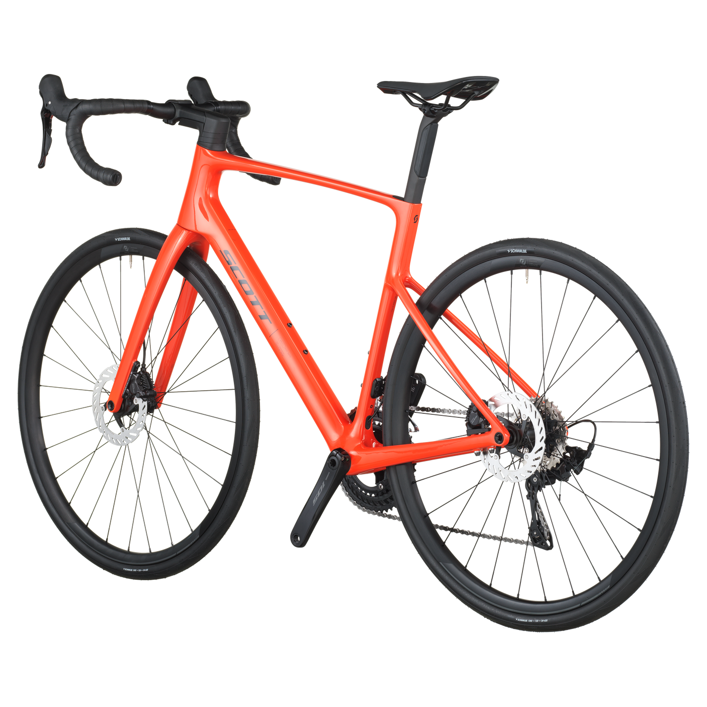Scott Addict 50 orange flamme