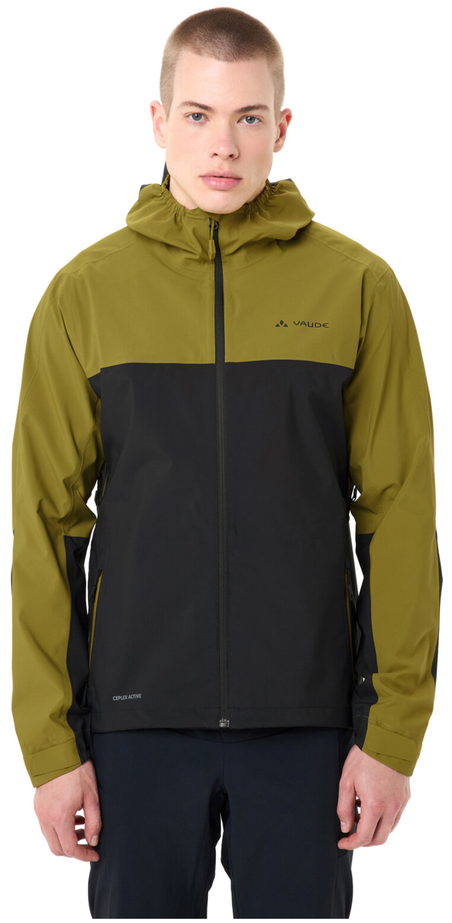 VAUDE Veste de pluie Moab pour homme dark leaf