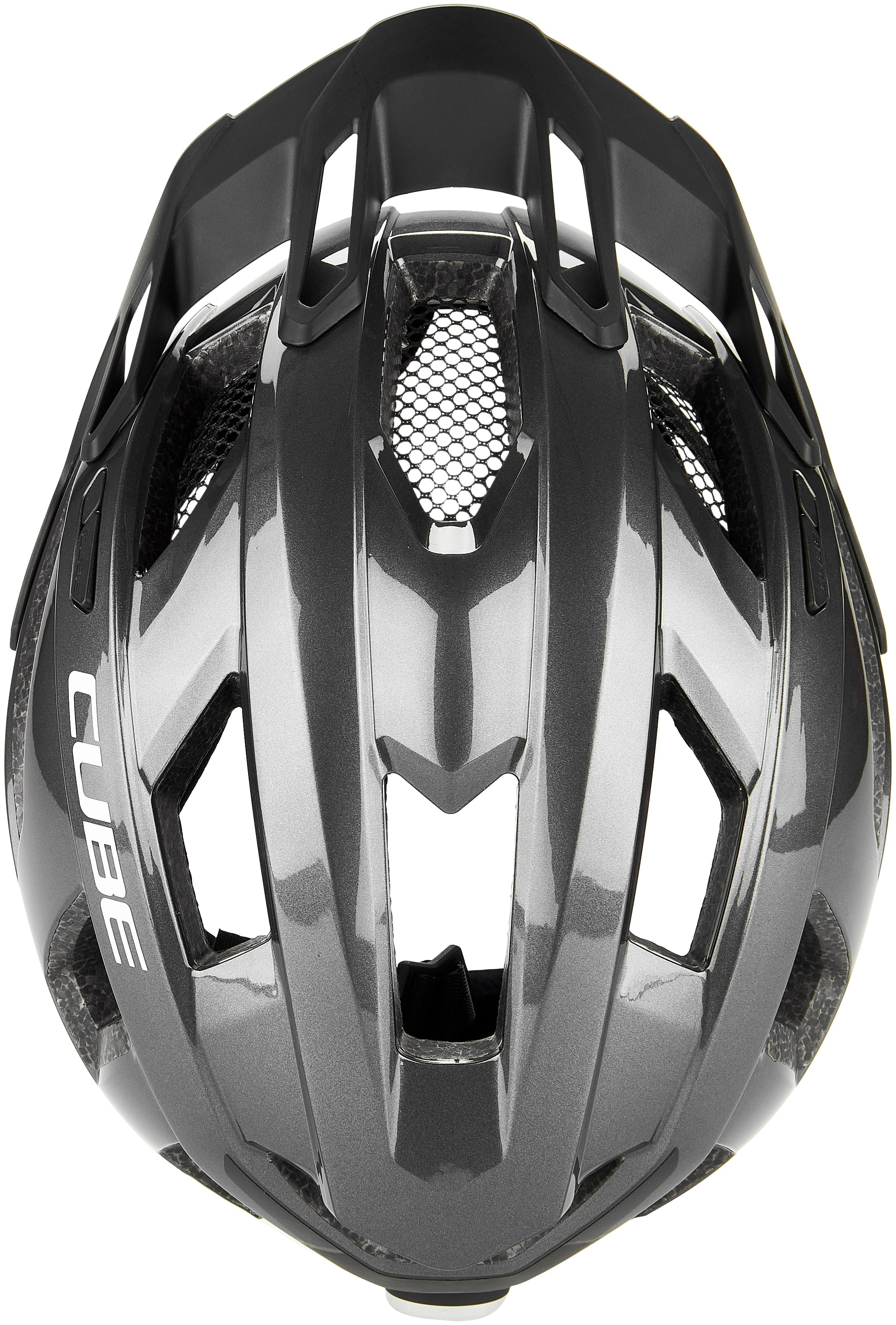 CUBE Casque QUEST brillant iridium noir
