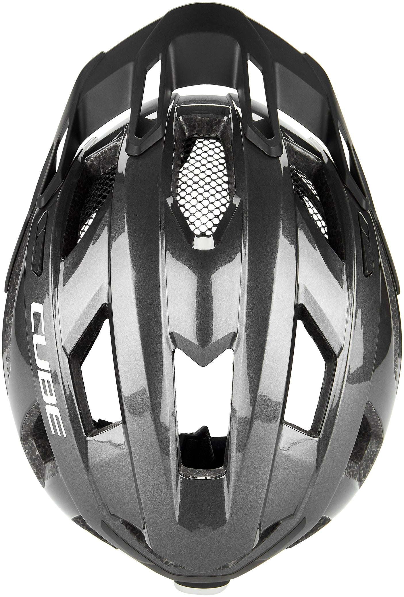 CUBE Casque QUEST brillant iridium noir