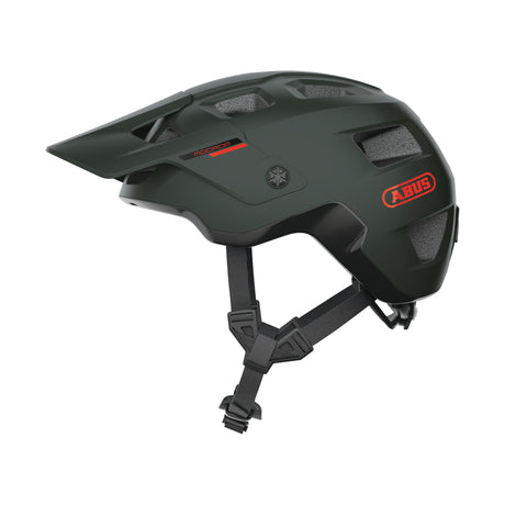 Casque VTT Abus MoDrop vert pin