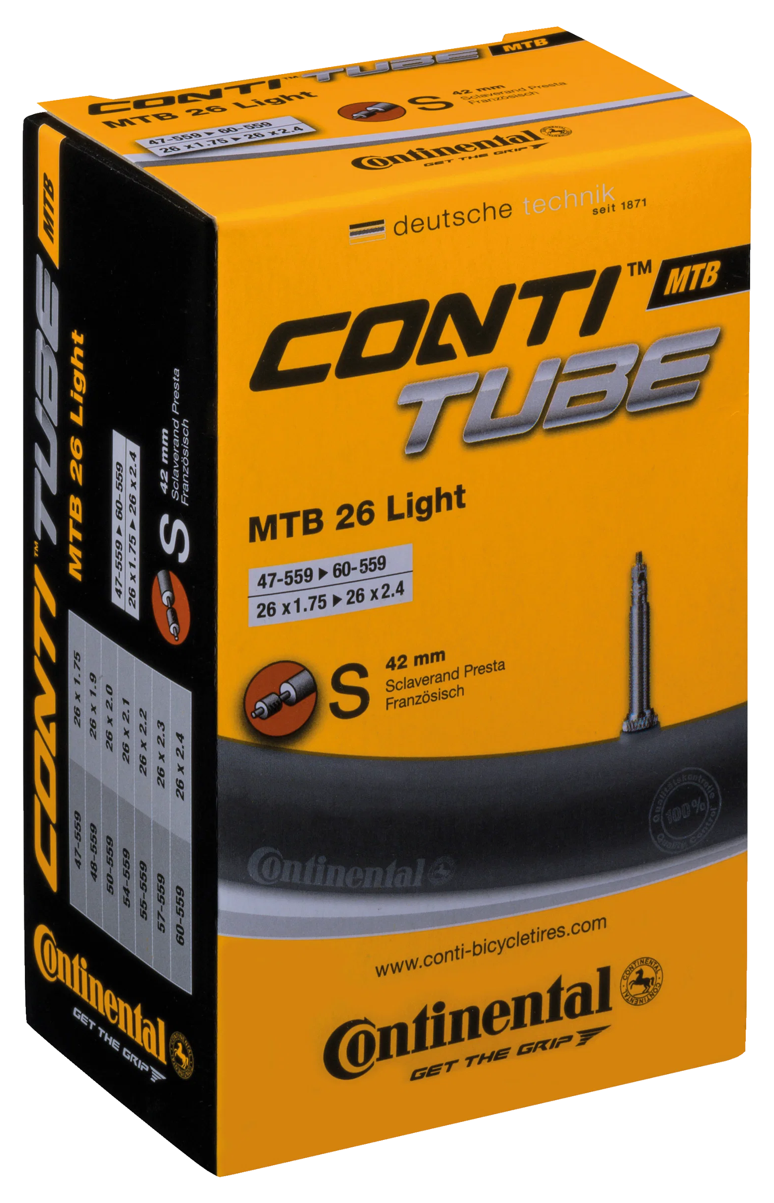 Continental chambre à air VTT 26 Light 26