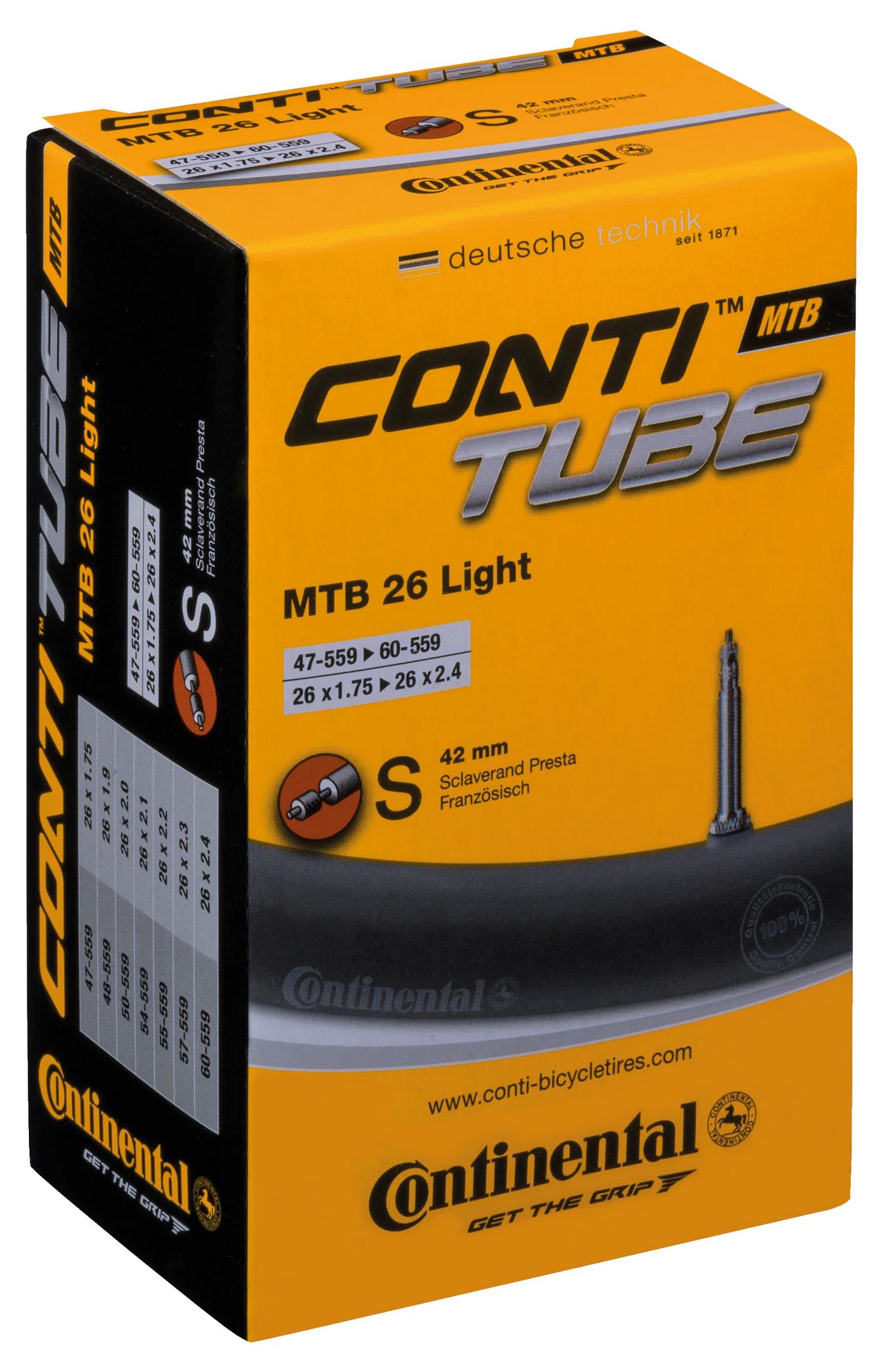 Continental chambre à air VTT 26 Light 26"