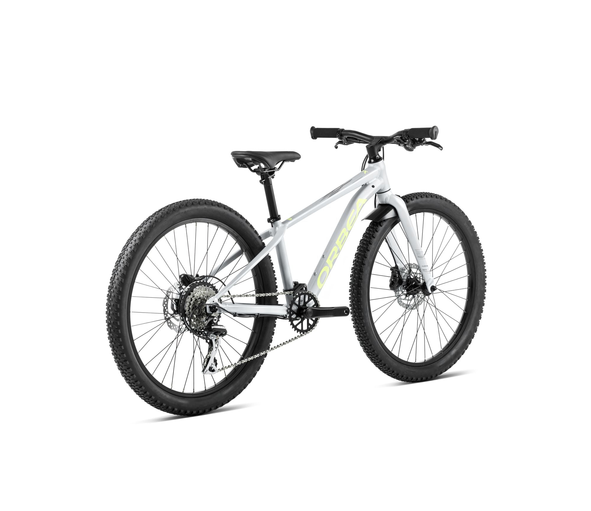 Orbea MX 24 TEAM DISC Argent - Citron Vert (2025)