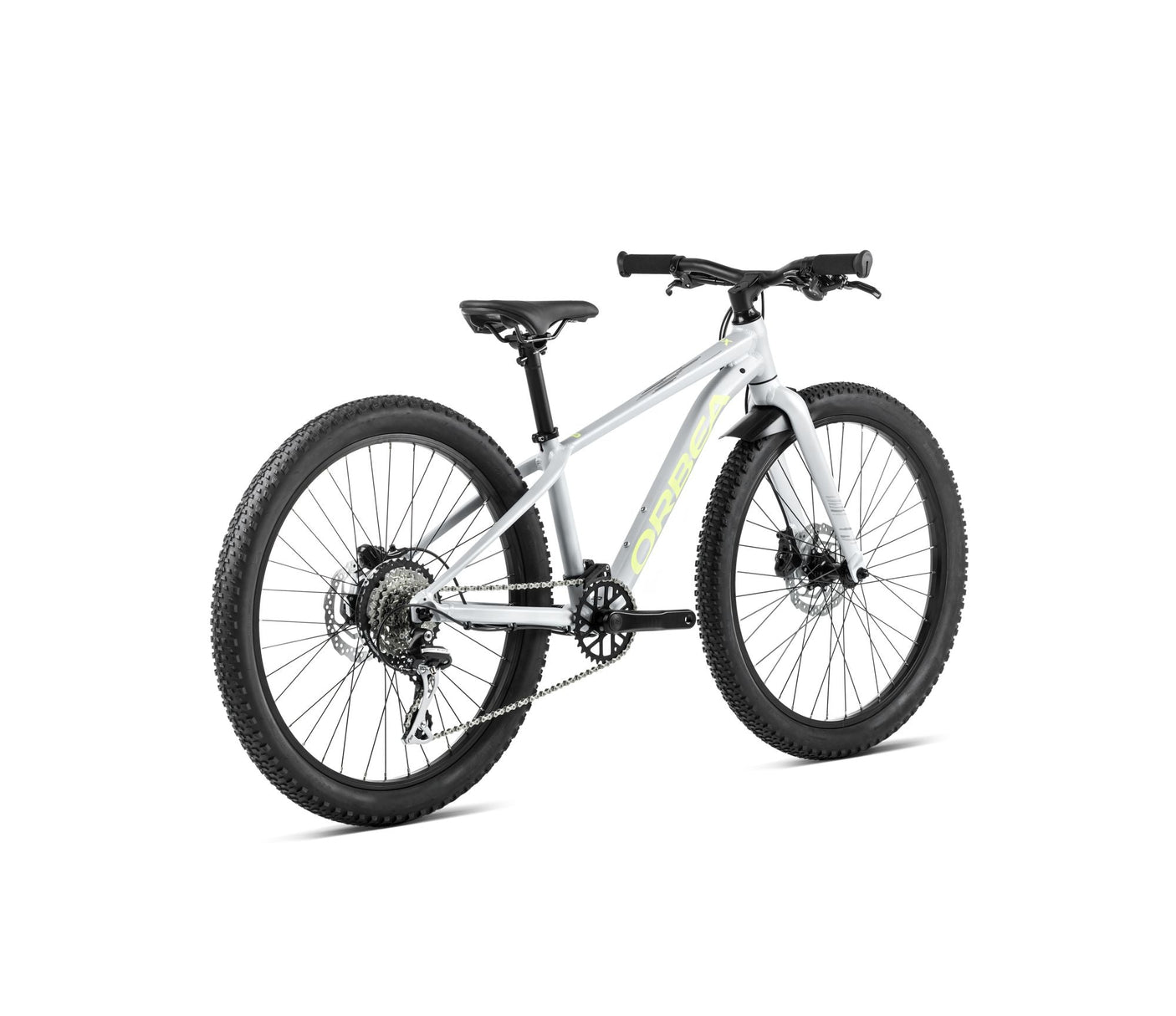 Orbea MX 24 TEAM DISC Argent - Citron Vert (2025)