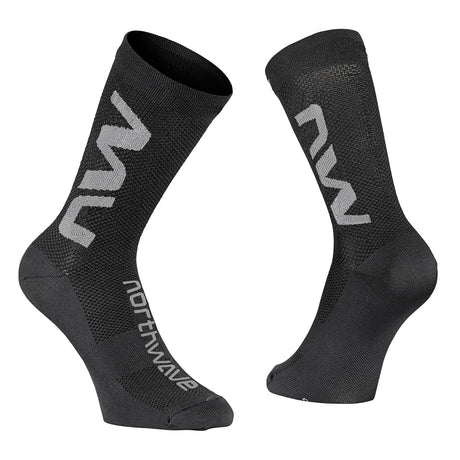 Northwave Extreme Air Mid Chaussette Noir/Gris