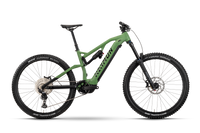 Raymon Trailray 170 (2025) | VTT électrique tout suspendu 29 pouces | vert réséda / noir / violet – aktuelle Variante
