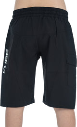 Short baggy CUBE TEAMLINE ROOKIE noir et blanc