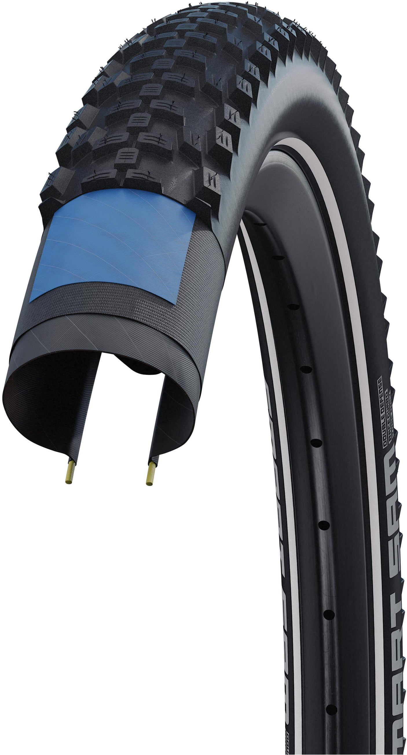 SCHWALBE Smart Sam Performance pneu à tringle rigide 27,5x2,60" DD RaceGuard Addix noir