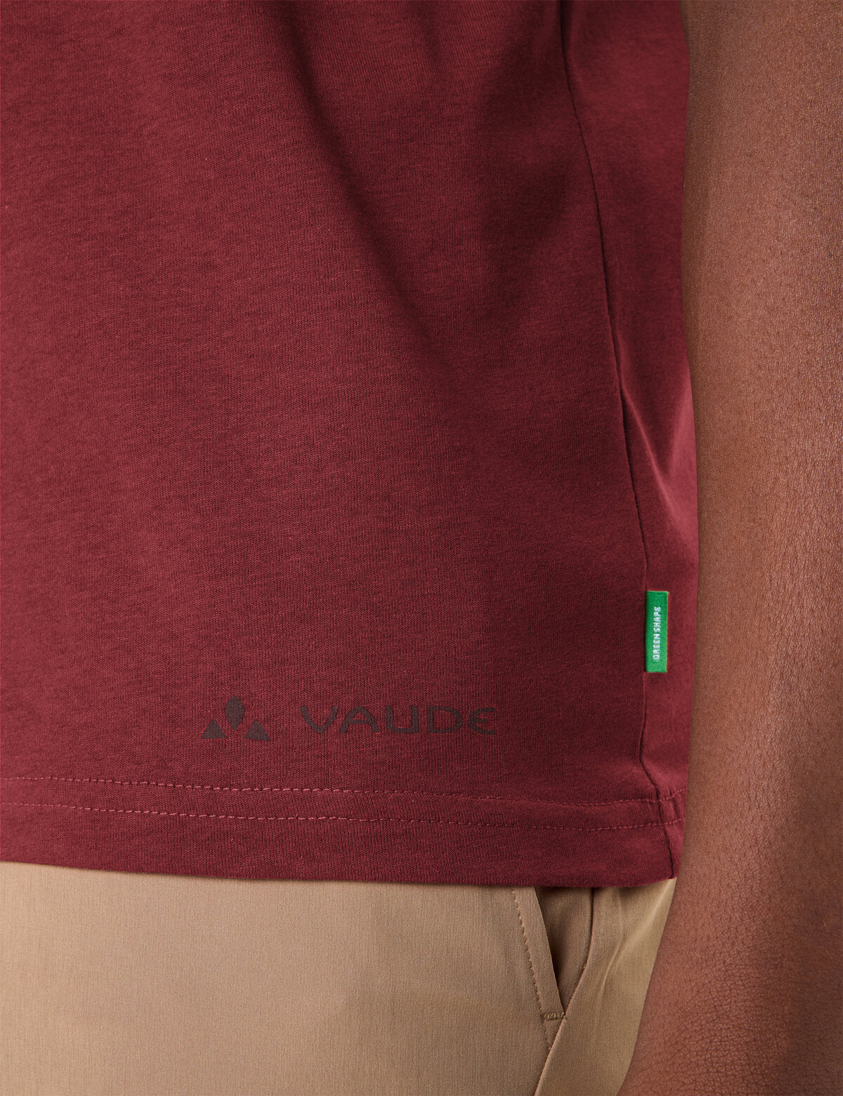 VAUDE T-shirt cycliste homme V redeva/red