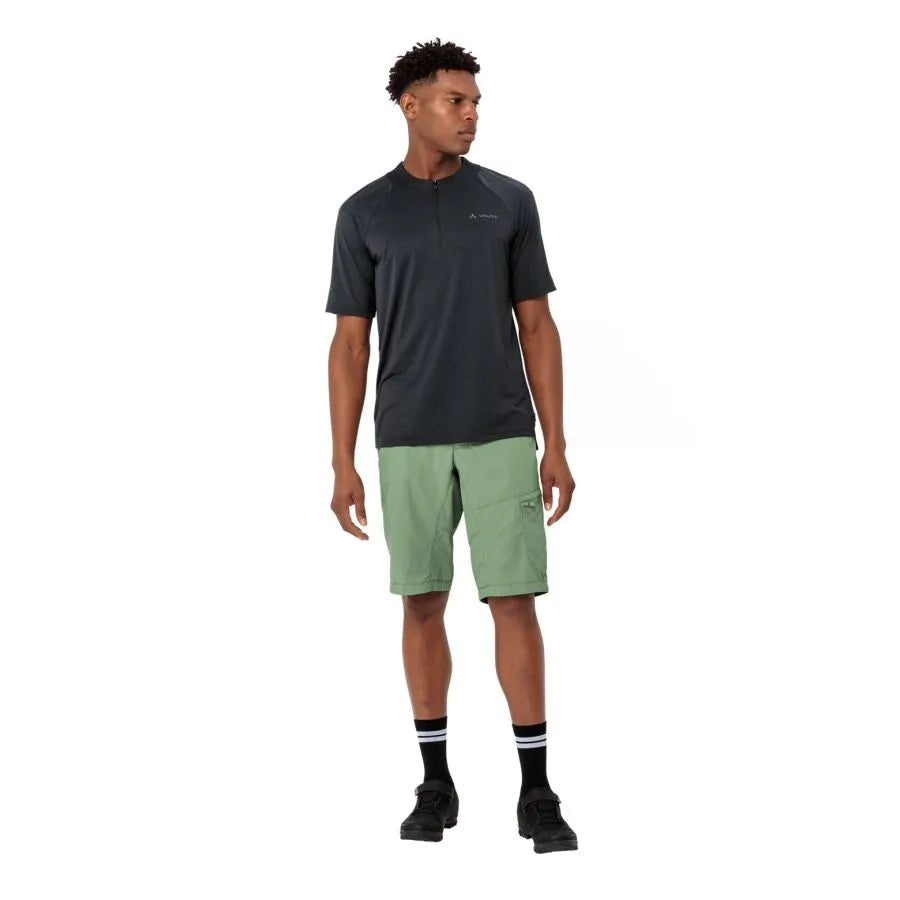 VAUDE Short Tamaro II homme vert saule