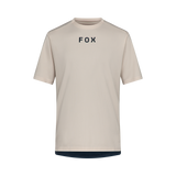 Fox Ranger SS Maillot Wordmark Craie