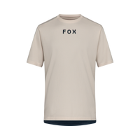 Fox Ranger SS Jersey Wordmark | Maillot manches courtes homme | Chalk – aktuelle Variante