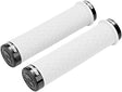 SRAM DH grips en silicone avec verrouillage par vis blanc