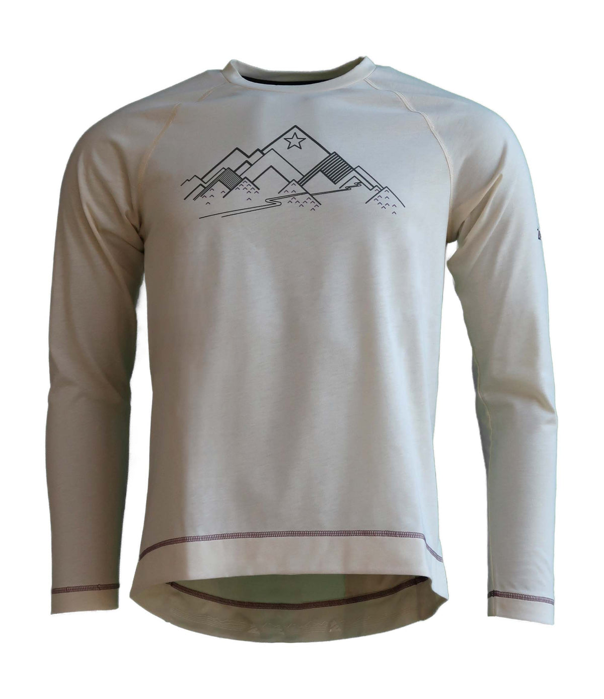 Zimtstern PureFlowz Eco Shirt LS Homme Crème