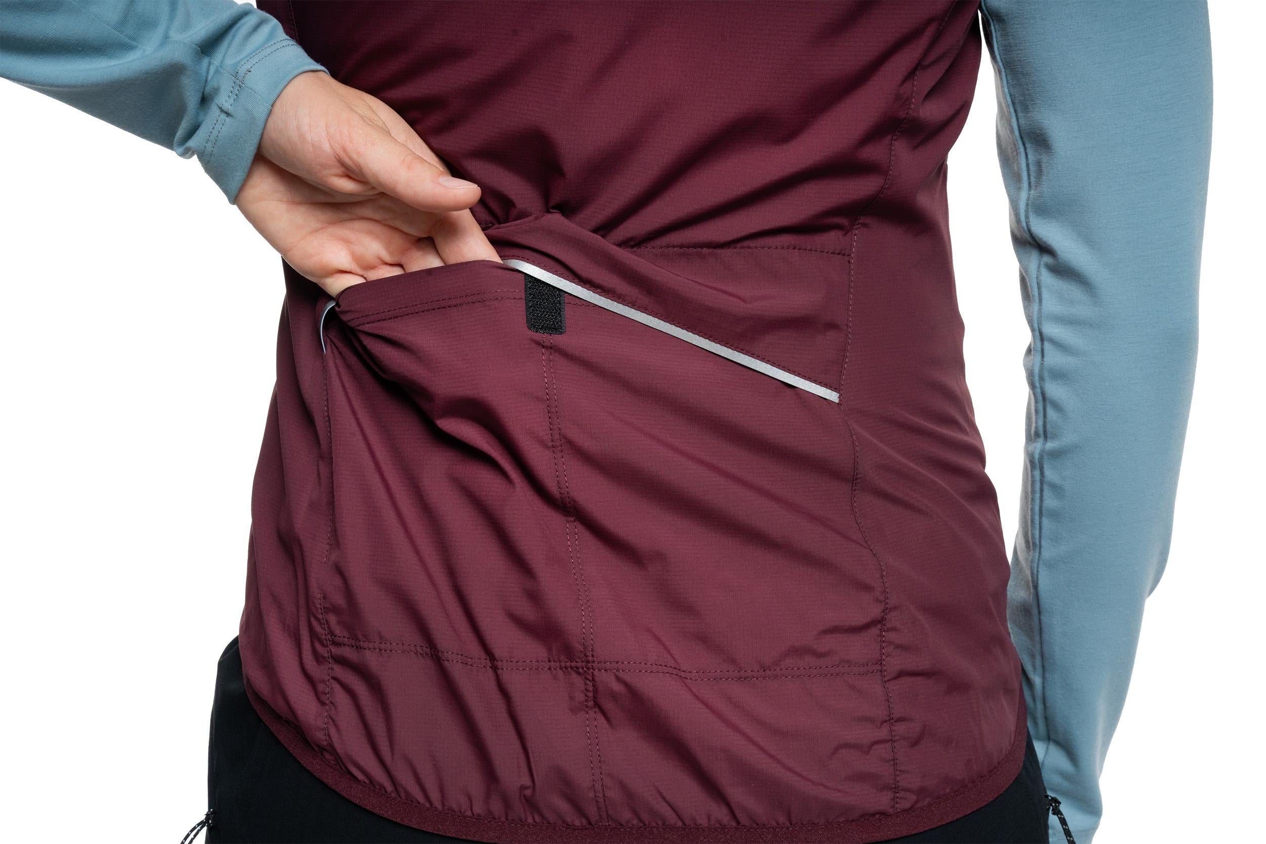 Cube WS coupe-vent CMPT bordeaux