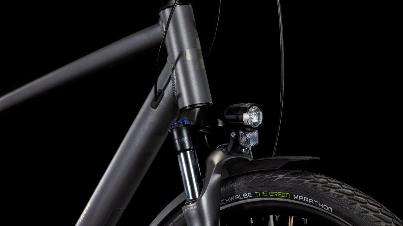 Cube Touring Pro dalle gris et métal (2025)