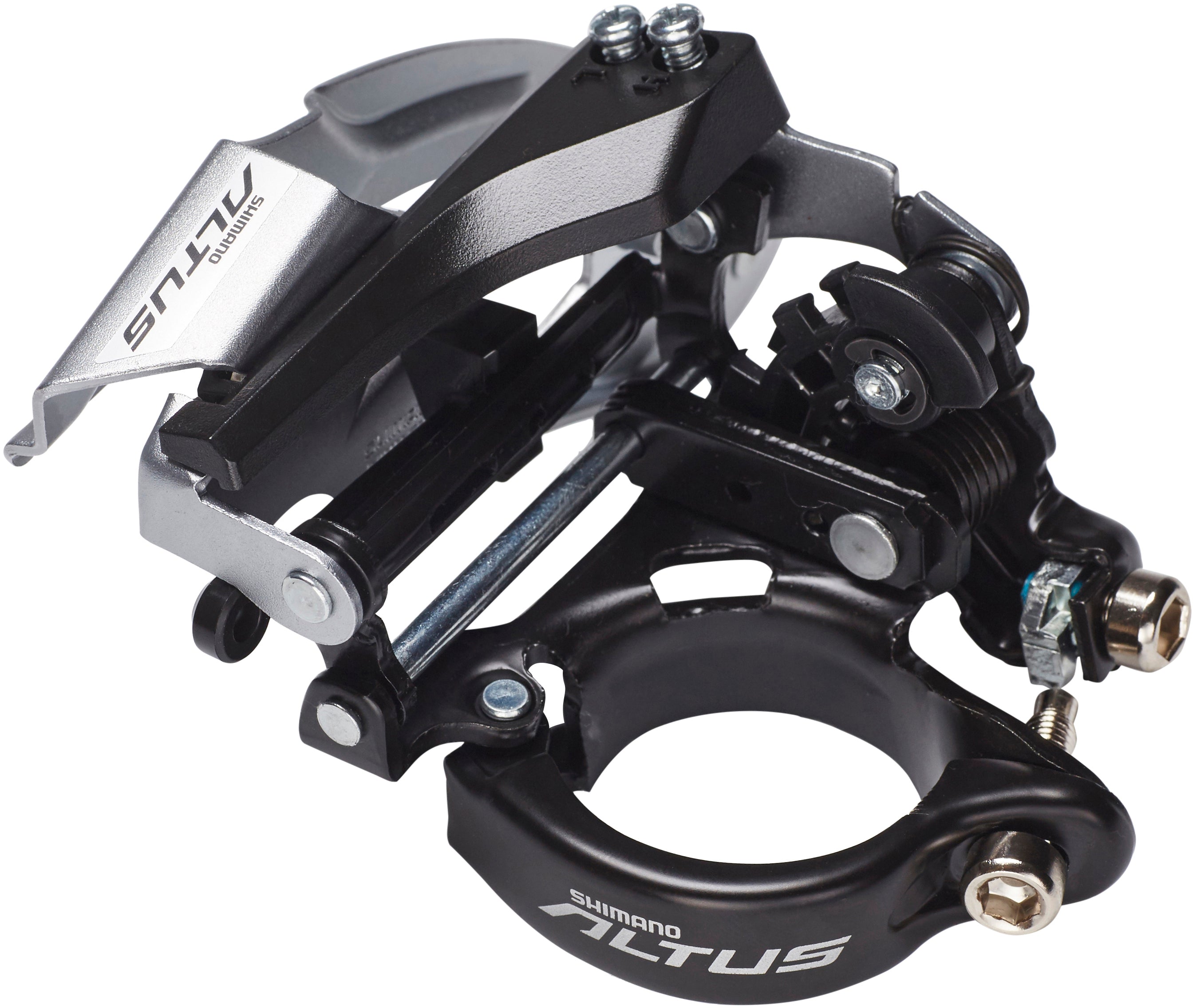 Shimano Altus FD-M370 dérailleur avant 3x9 vitesses collier double traction noir/argent
