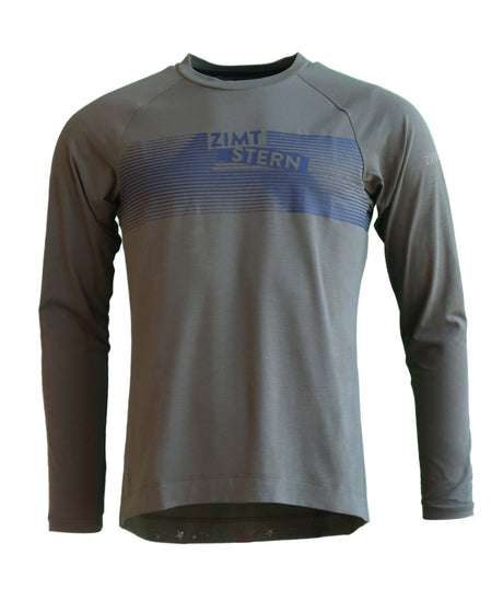 Zimtstern Spunz Shirt LS Homme Olive Poussiéreux