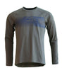 Zimtstern Spunz Shirt LS Homme Olive Poussiéreux