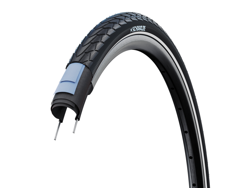 Schwalbe MARATHON RACER RaceGuard ADDIX 28" Tubeless Ready reflex noir