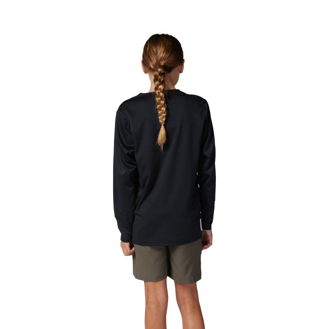 Fox YTH Defend LS Maillot Noir