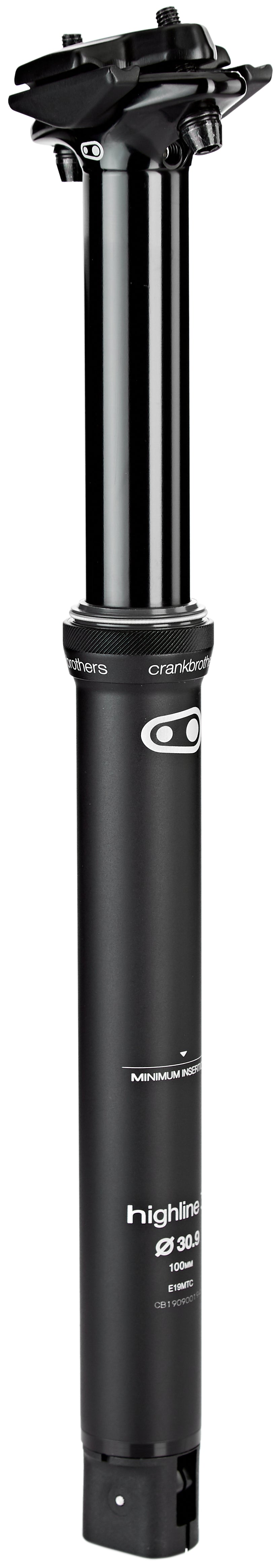 Crankbrothers Highline 3 tige de selle télescopique Ø30,9mm noir