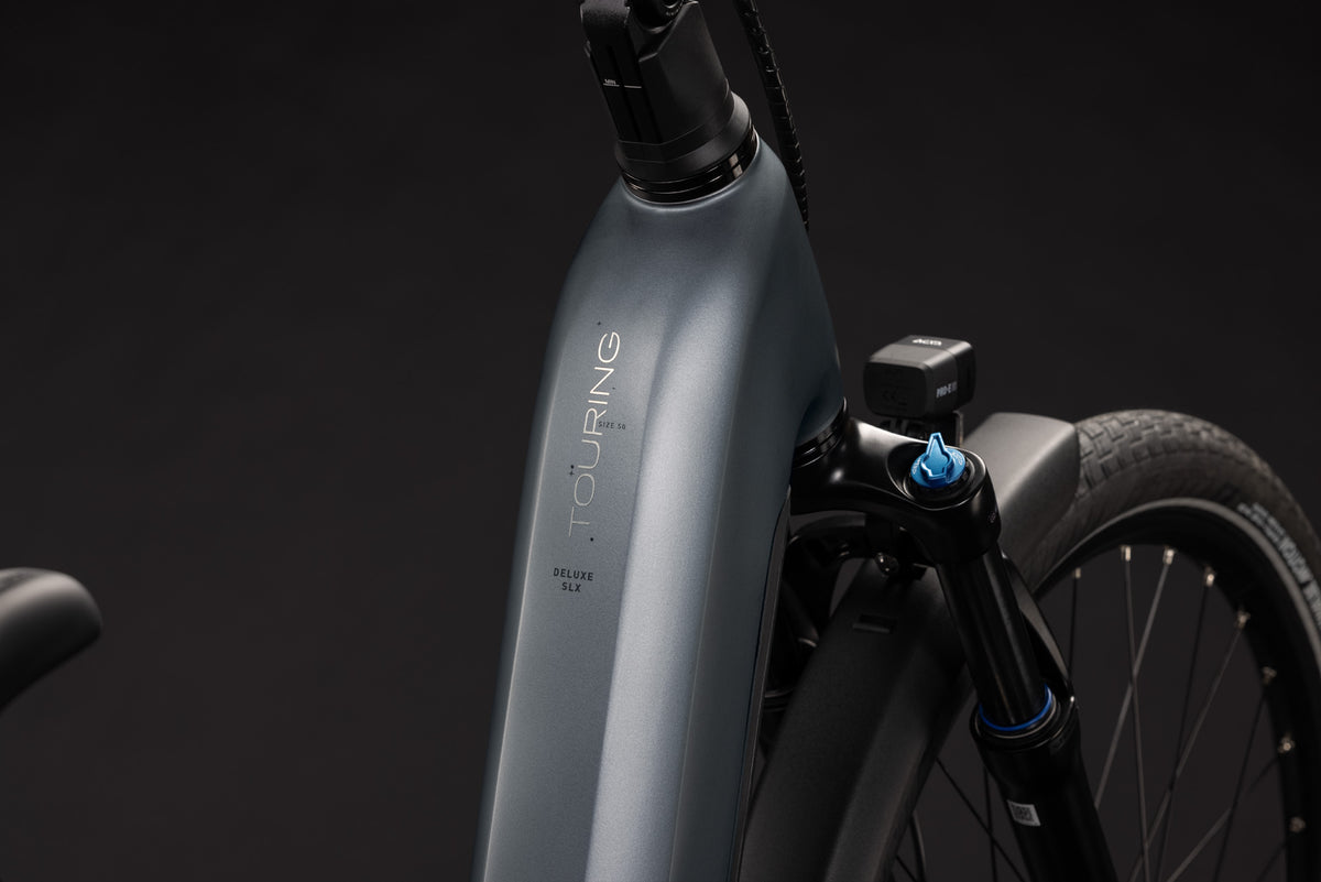 Cube Touring Hybrid Deluxe SLX 800 Easy Entry gris ardoise´n´chrome (2027)