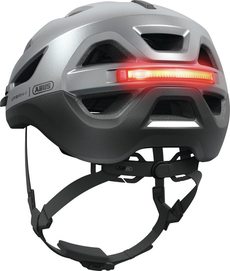 Abus URBAN-I 4.0 Casque urbain graphite argent