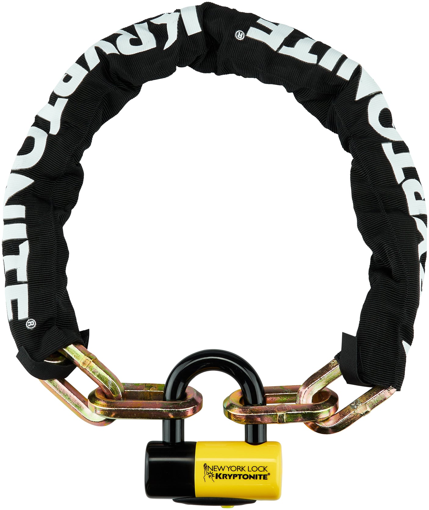 Kryptonite New York Fahgettaboutit 1410 cadenas à chaîne BR-X13 noir
