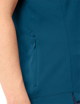 VAUDE Women's Adlux HZ Shirt bleu rivage