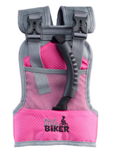 gilet d'apprentissage vélo little Biker Pinky