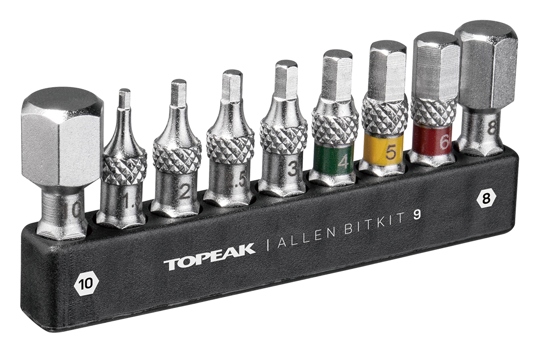 Topeak Jeu de clés Allen 9 pièces