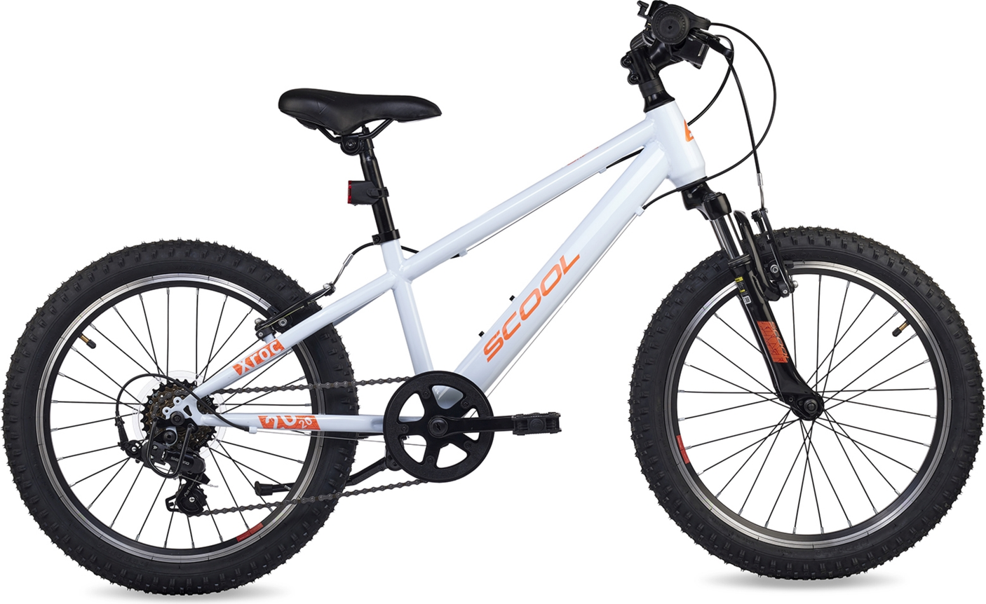S'cool Xroc 20-K6 Gris Ciel/Orange Néon