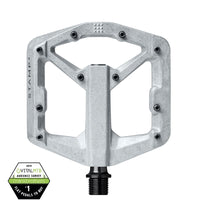 Crankbrothers Stamp 2 Small pédale plateforme raw silver – aktuelle Variante