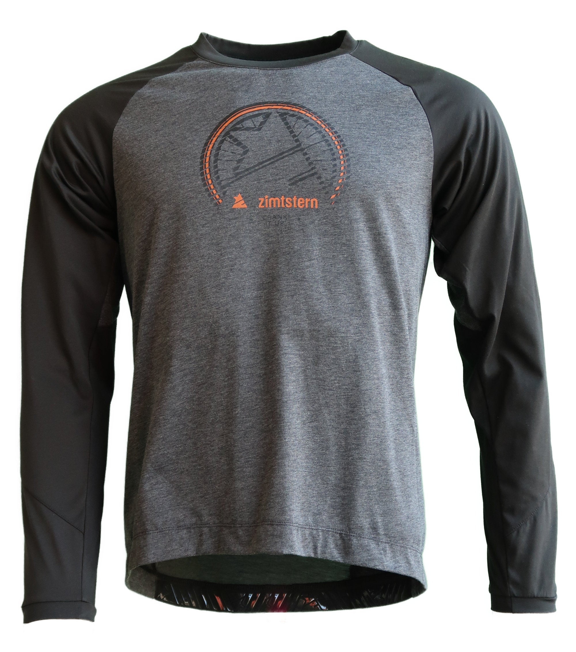 Zimtstern PureFlowz Shirt LS Homme Pirate Black Melange / Pirate Black