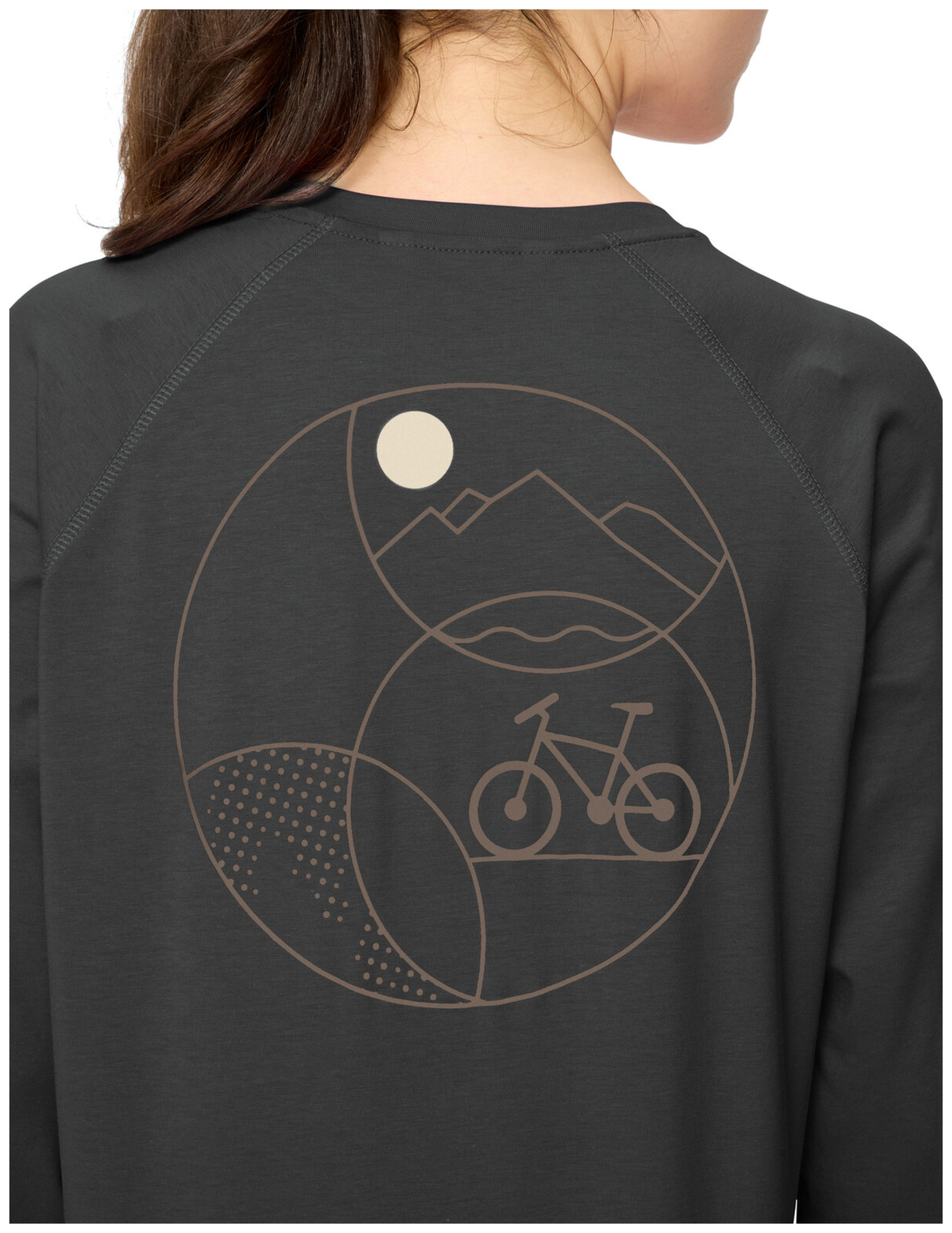 VAUDE T-shirt manches longues femme Cyclist graphite