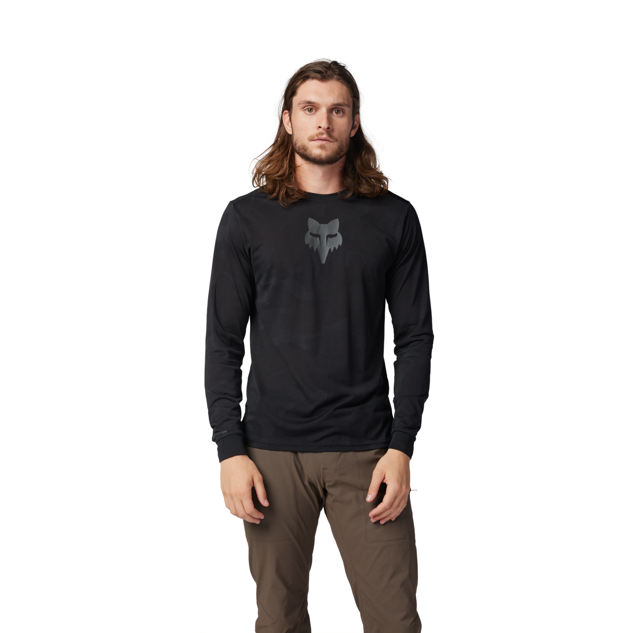 Fox Ranger Tru Dri Maillot manches longues Noir