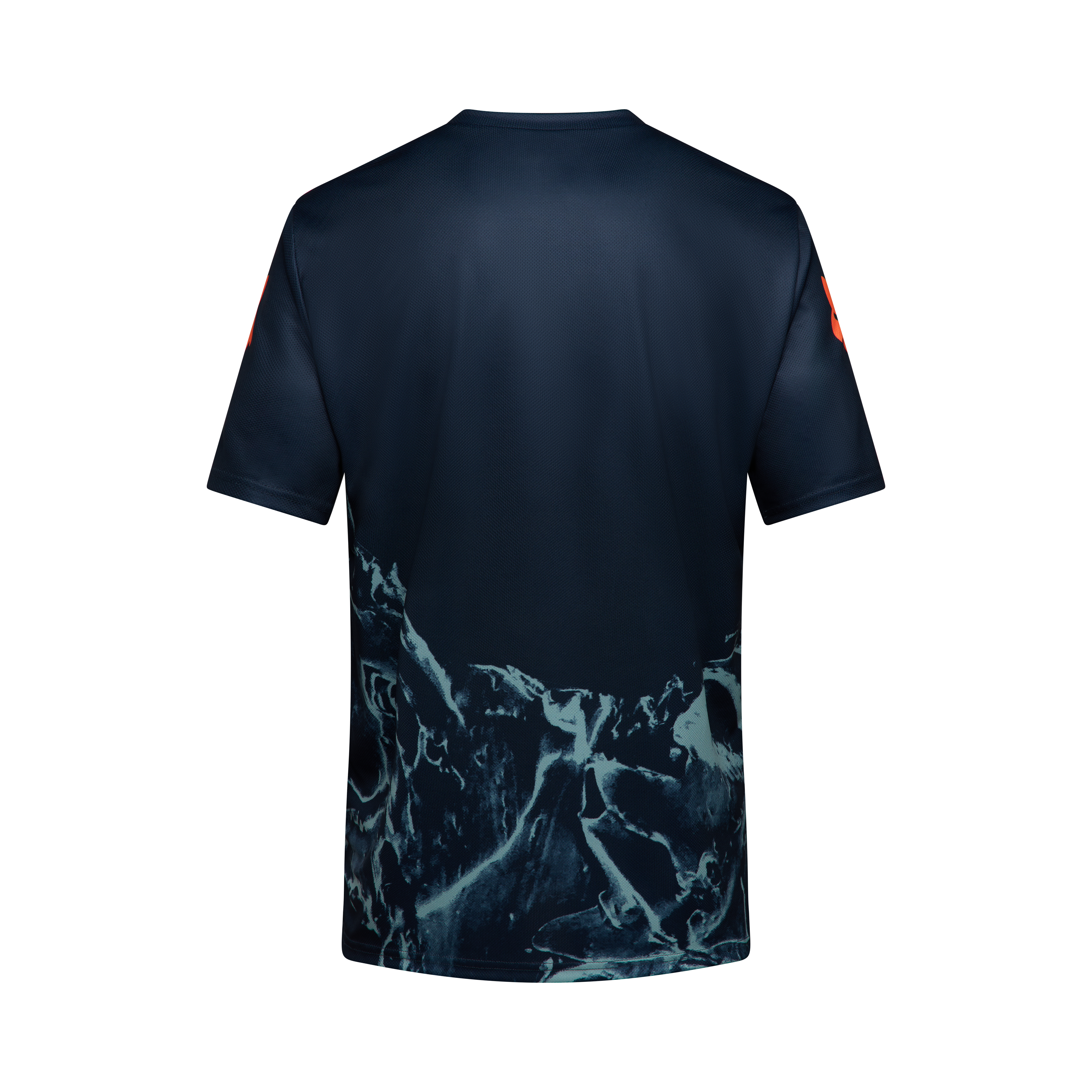 Fox YTH Ranger SS Maillot Img Print Bleu Arctique