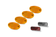 Set de réflecteurs ACID pour guidon / tige de selle