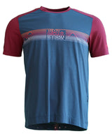 Zimtstern TrailFlowz Shirt SS Homme French Navy/Windsor Wine